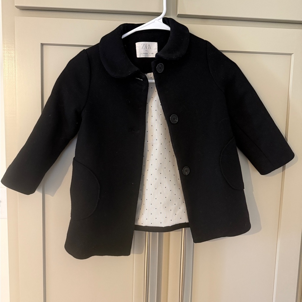 Girls 4-5T Zara wool coat